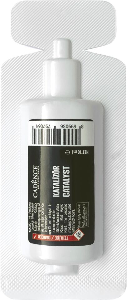 AMBIENTE ISLAK ZEMİN BOYASI AW-21 KOYU GRİ 500ML + KATALİZÖR 20GR
