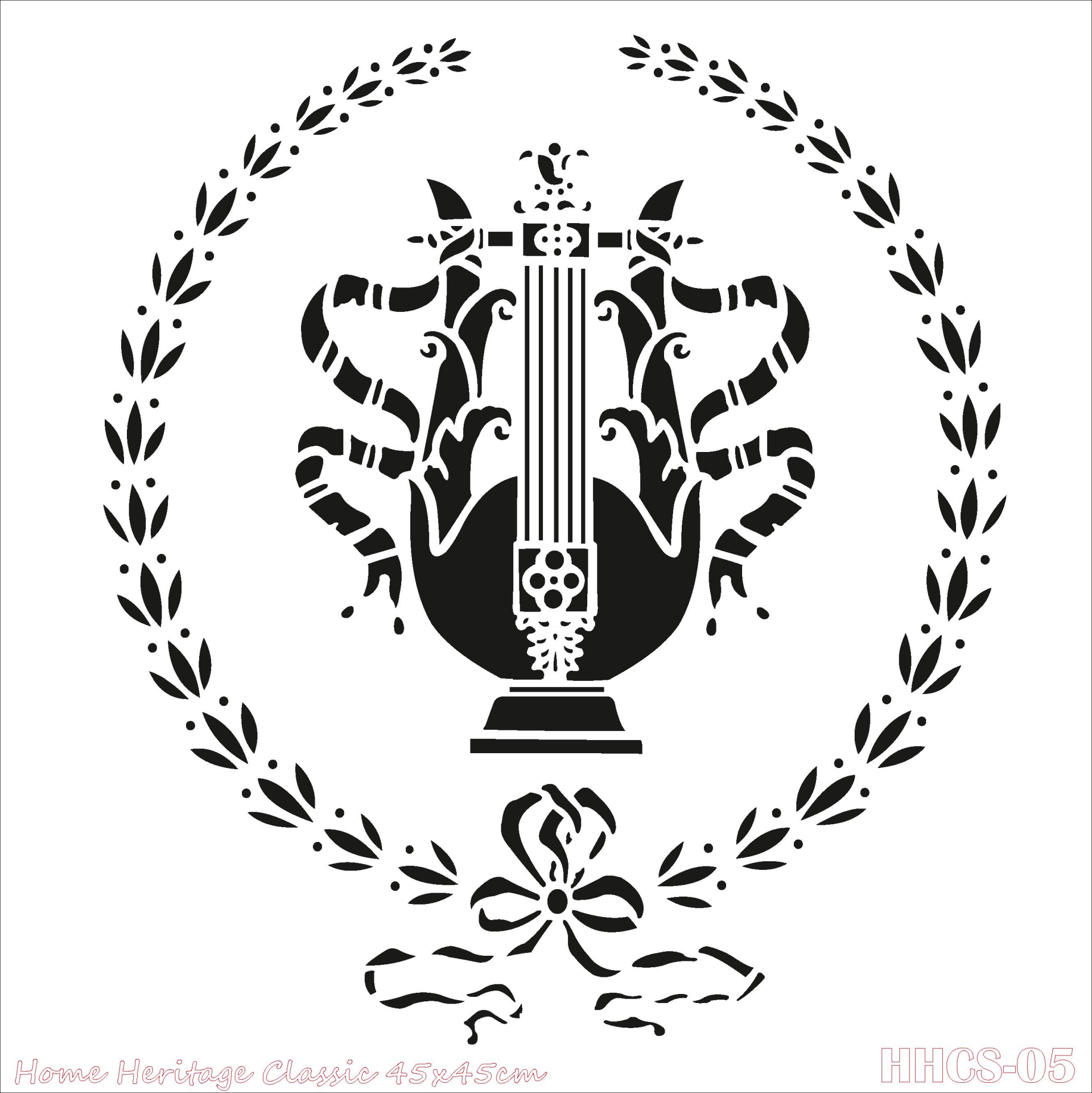 HOME HERITAGE CLASSIC 45X45CM HHCS-05 STENCİL