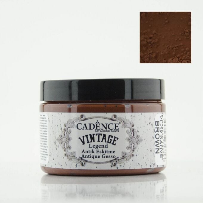 VINTAGE LEGEND ANTİK ESKİTME VL-12 KAHVERENGİ 150ML