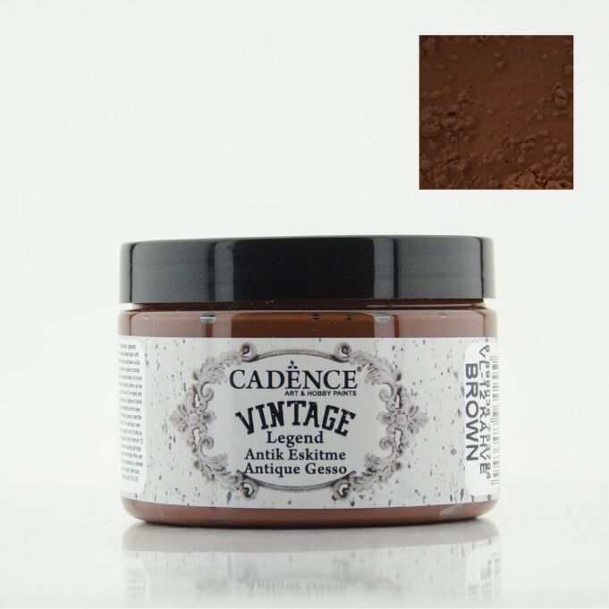VINTAGE LEGEND ANTİK ESKİTME VL-12 KAHVERENGİ 150ML