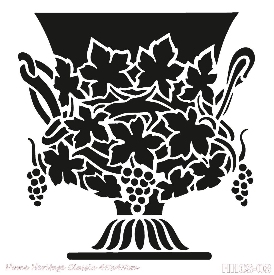 HOME HERITAGE CLASSIC 45X45CM HHCS-03 STENCİL