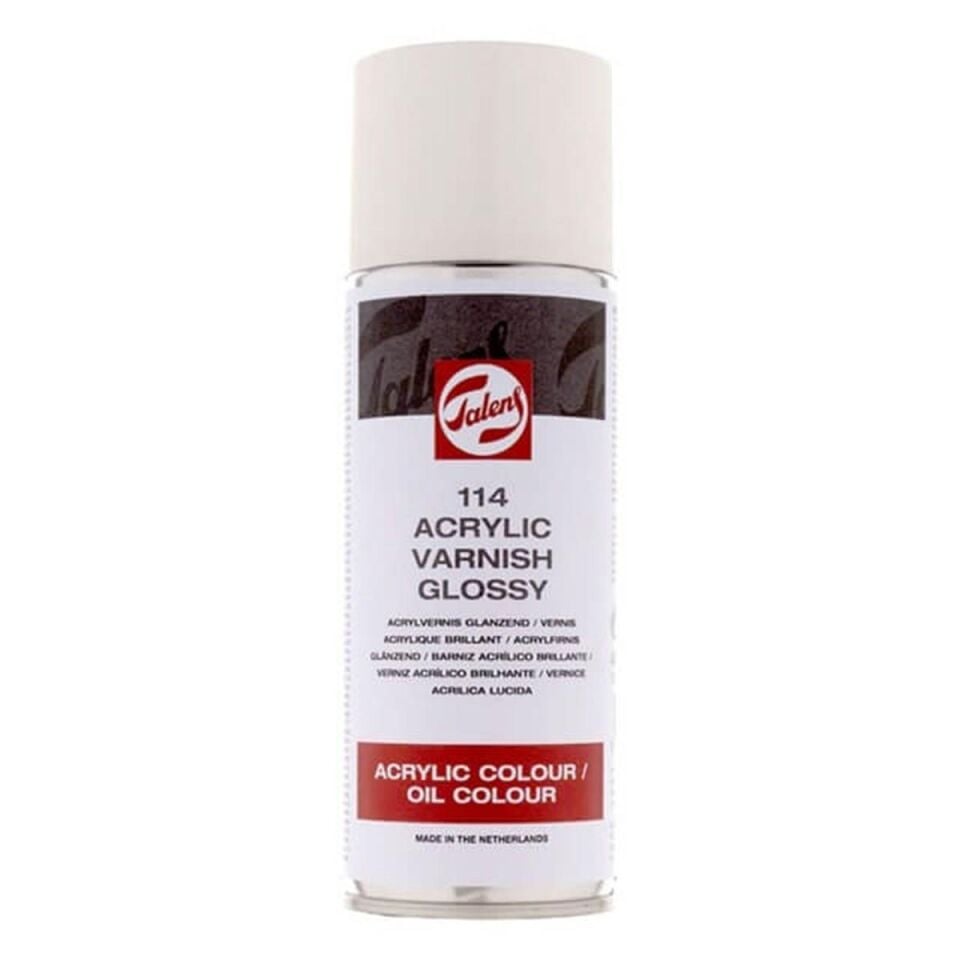 TALENS ACRYLIC VARNISH GLOSSY 114 400ML SPREY