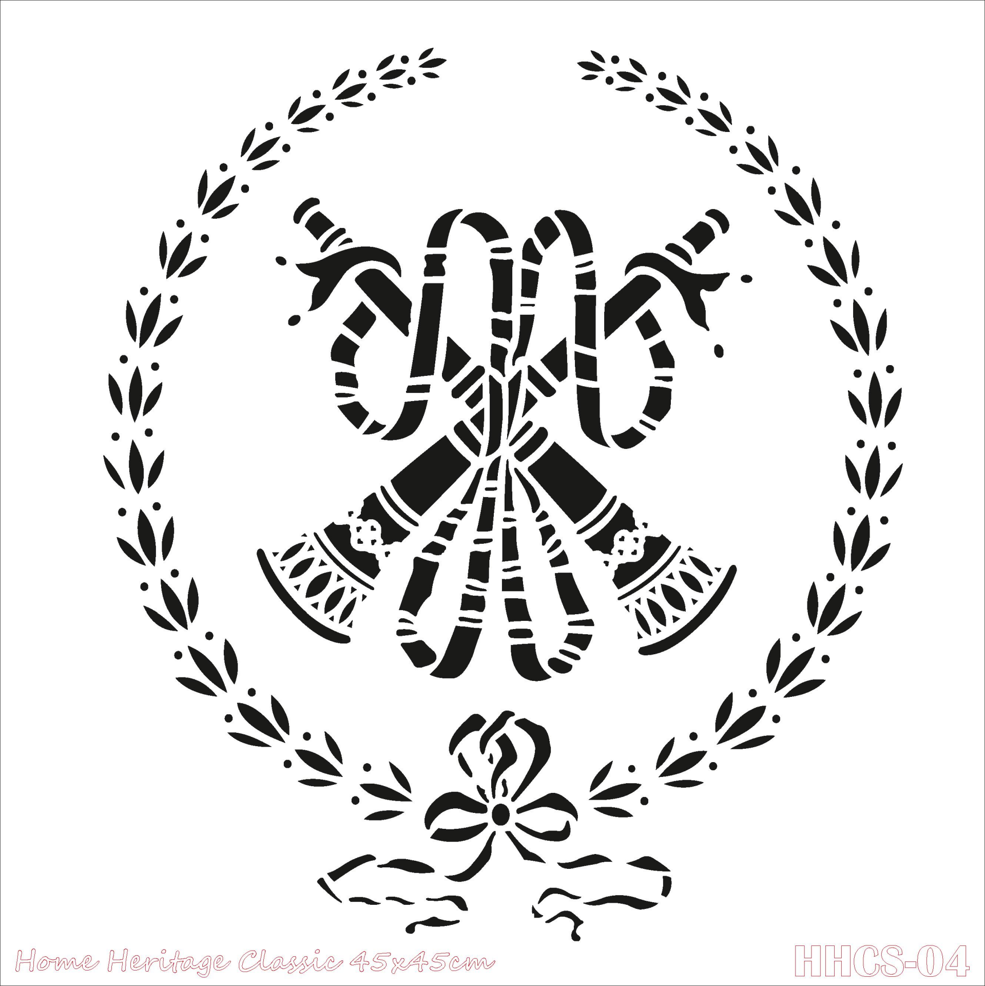 HOME HERITAGE CLASSIC 45X45CM HHCS-04 STENCİL