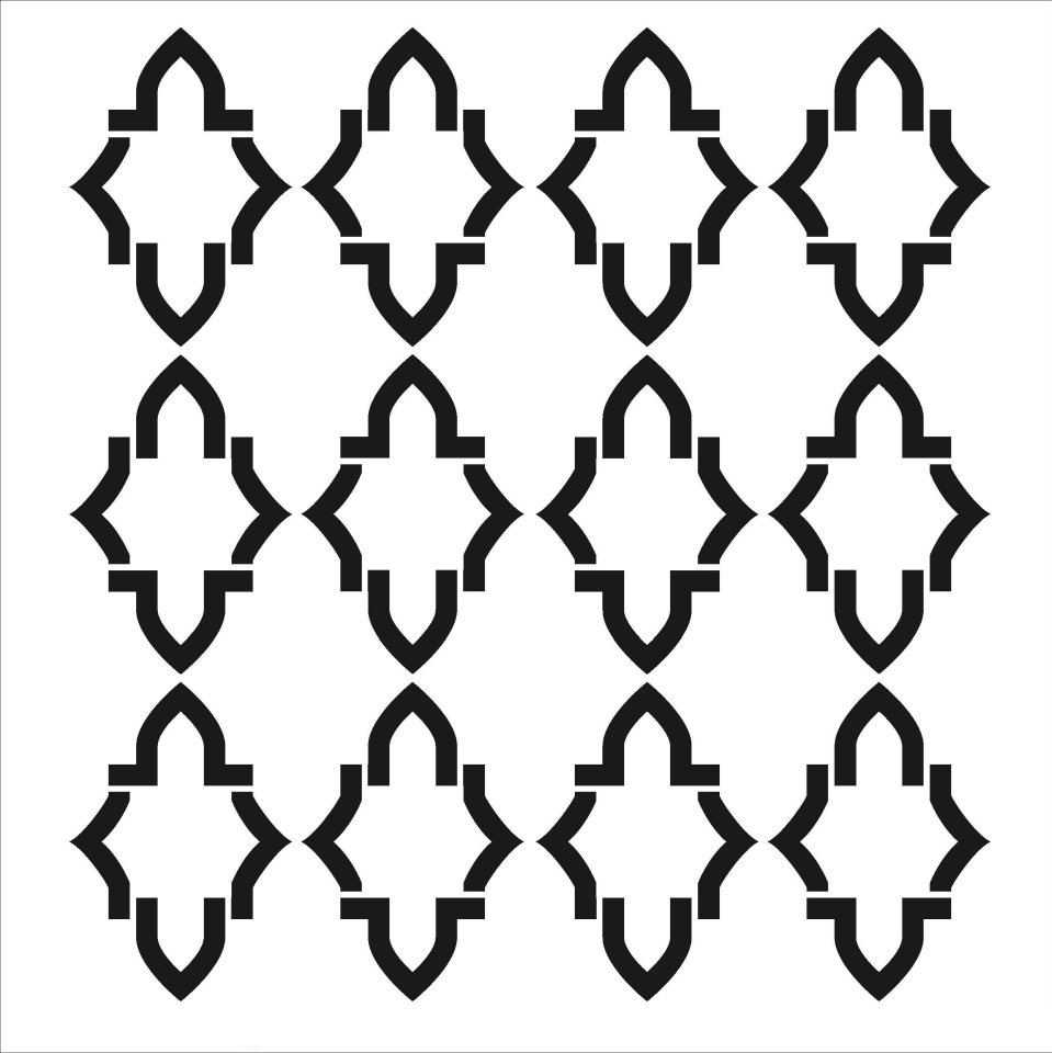 HOME HERITAGE MODERN 45X45CM HHMS-03 STENCİL