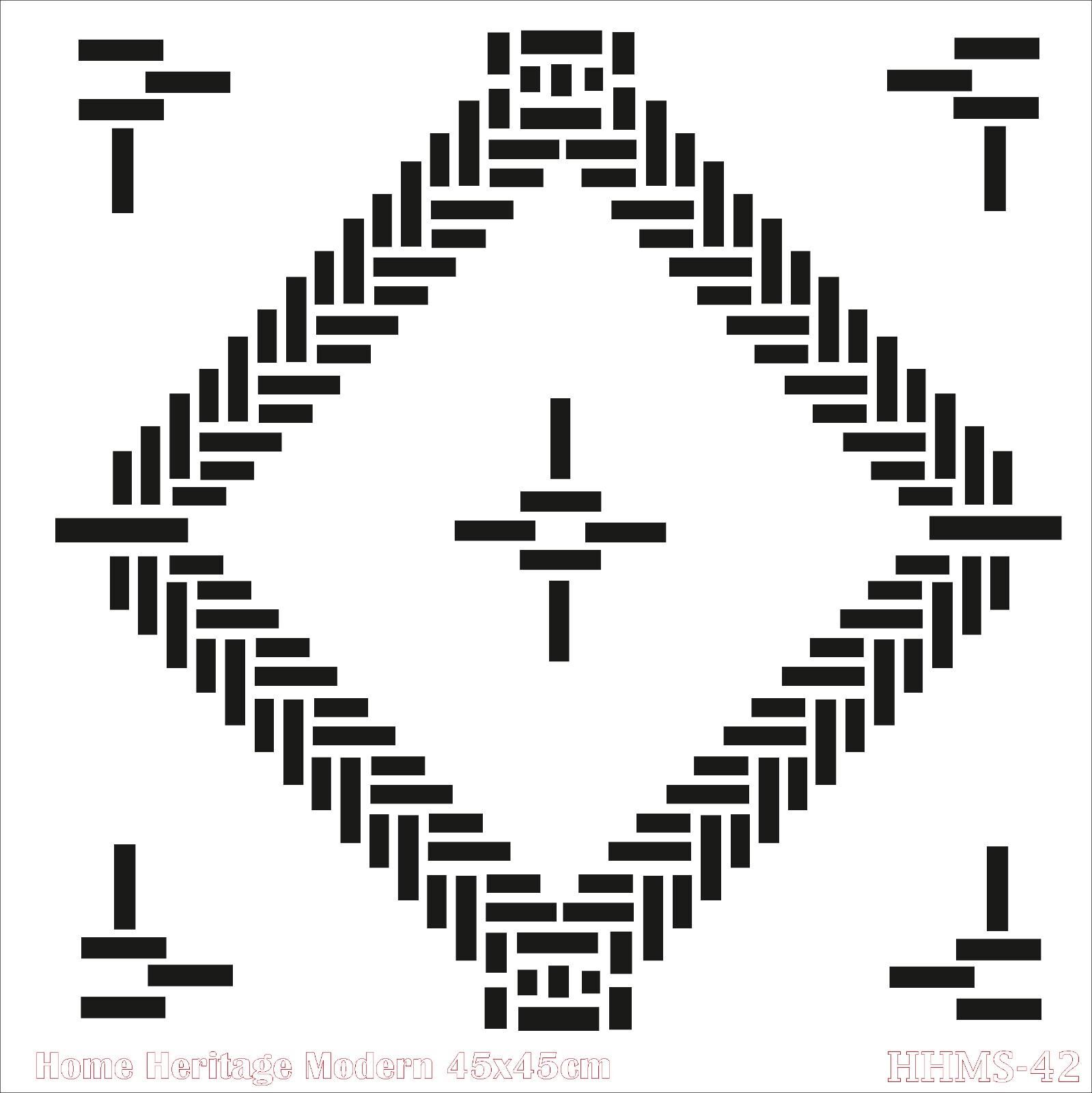 HOME HERITAGE MODERN 45X45CM HHMS-42 STENCİL
