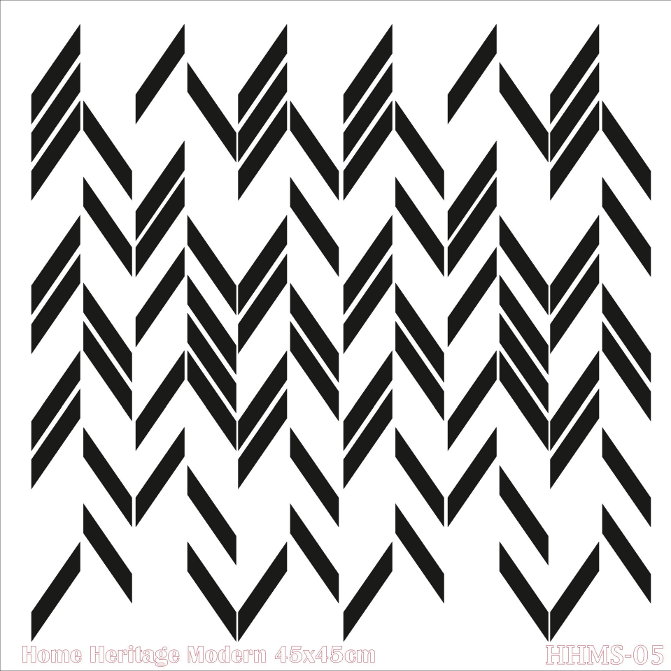 HOME HERITAGE MODERN 45X45CM HHMS-05 STENCİL