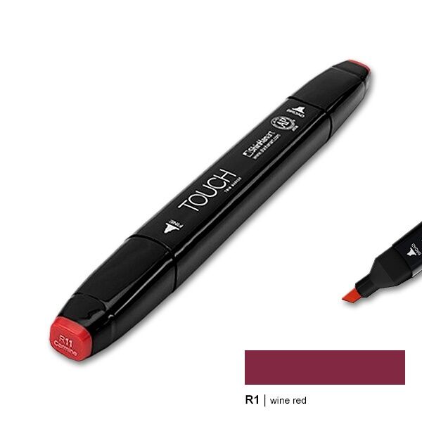 TOUCH TWIN MARKER R1 WINE RED