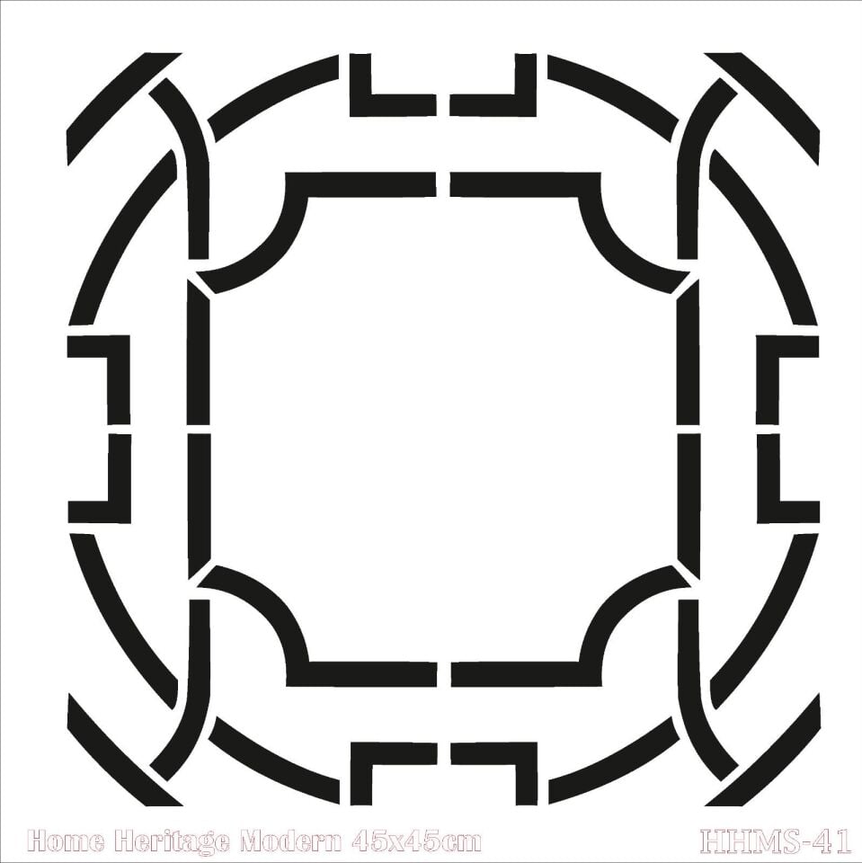 HOME HERITAGE MODERN 45X45CM HHMS-41 STENCİL