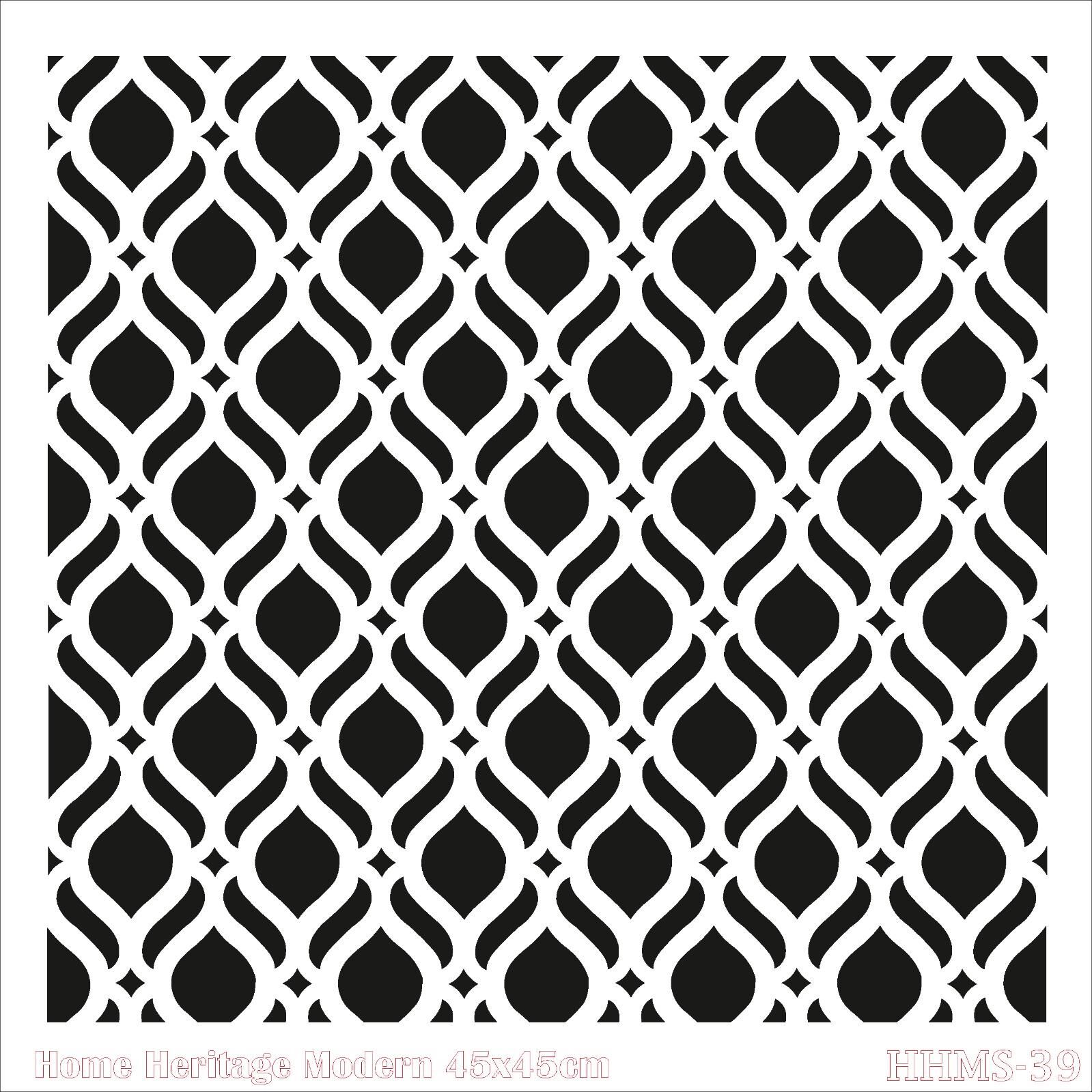 HOME HERITAGE MODERN 45X45CM HHMS-39 STENCİL