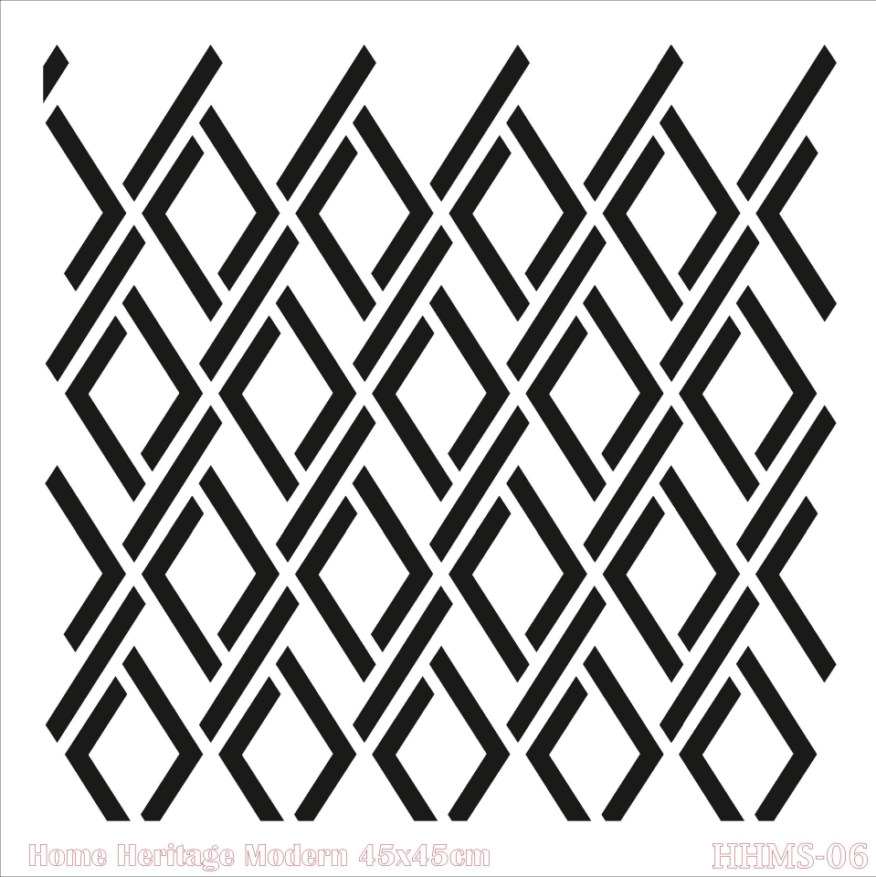 HOME HERITAGE MODERN 45X45CM HHMS-06 STENCİL