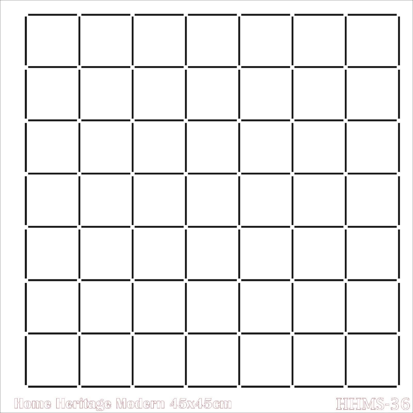 HOME HERITAGE MODERN 45X45CM HHMS-36 STENCİL