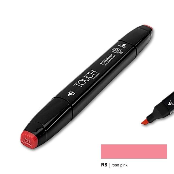 TOUCH TWIN MARKER R8 ROSE PINK
