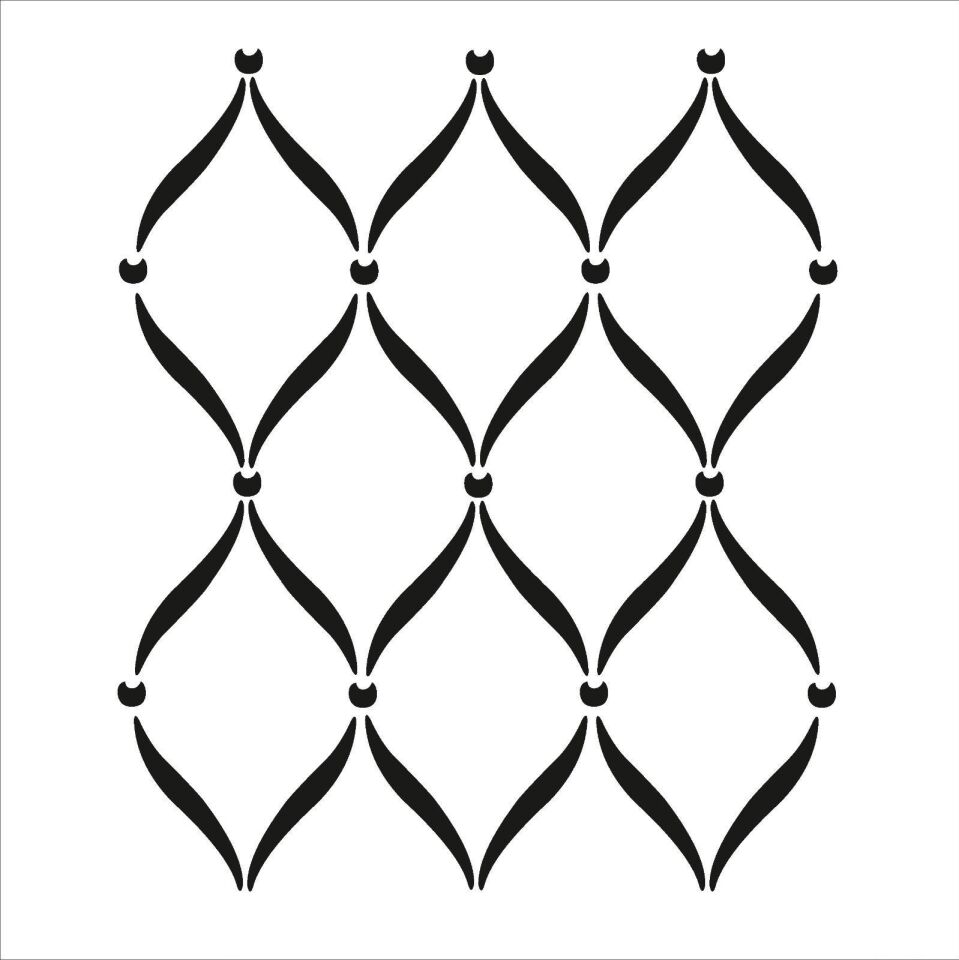HOME HERITAGE MODERN 45X45CM HHMS-32 STENCİL