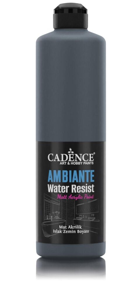 AMBIENTE SUYA DAY. AKR. BOYA AW-23 ANTRASİT SİYAH 500ML + KATALİZÖR 20GR