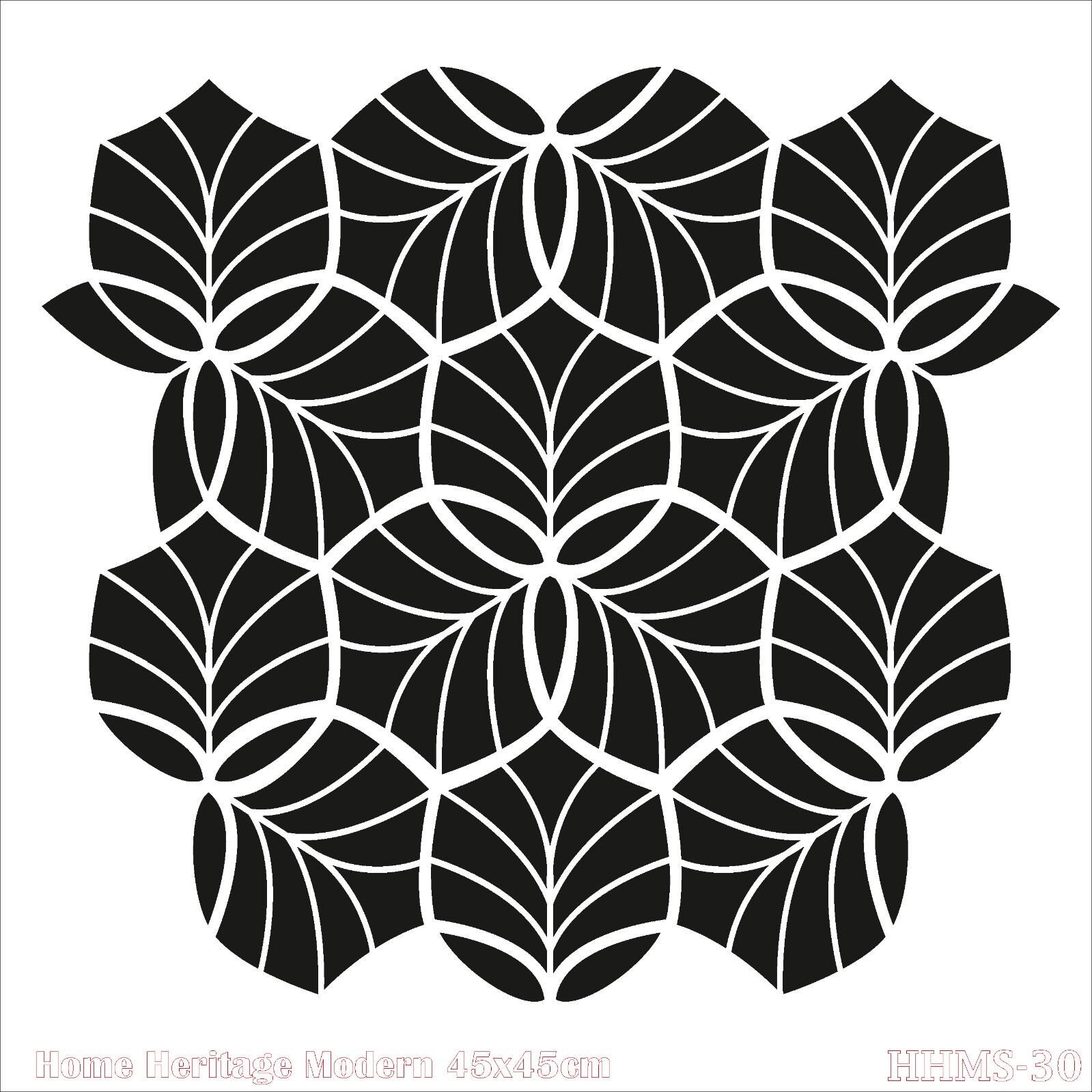 HOME HERITAGE MODERN 45X45CM HHMS-30 STENCİL