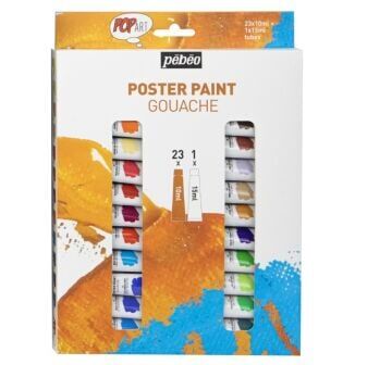 PEBEO POP ART GUAJ SET 23 TÜP 10ml+1 TÜP 15ml