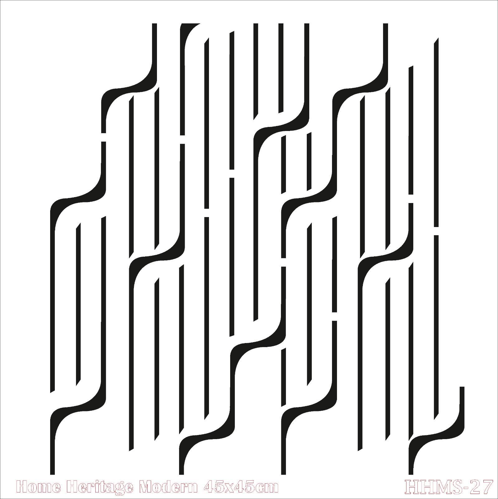 HOME HERITAGE MODERN 45X45CM HHMS-27 STENCİL