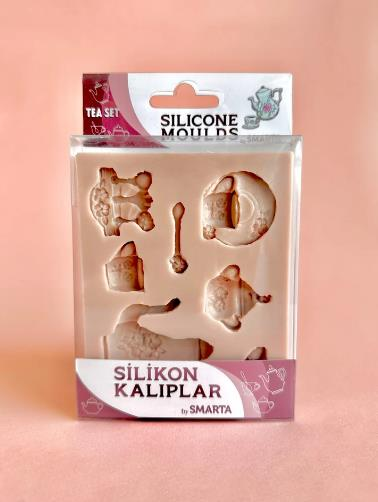 Smarta Silikon Kalıp-Çay Seti