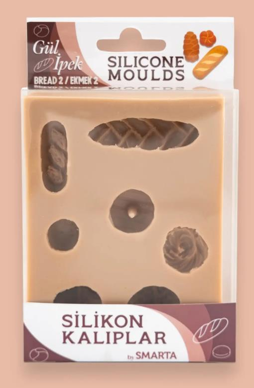 Smarta Silikon Kalıp - Gül İPEK Ekmek