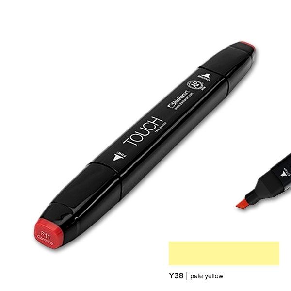 TOUCH TWIN MARKER Y38 PALE YELLOW