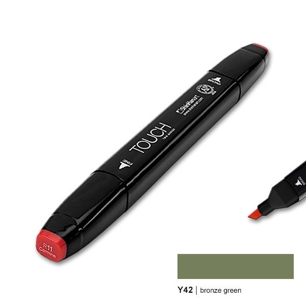 TOUCH TWIN MARKER Y42 BRONZE GREEN