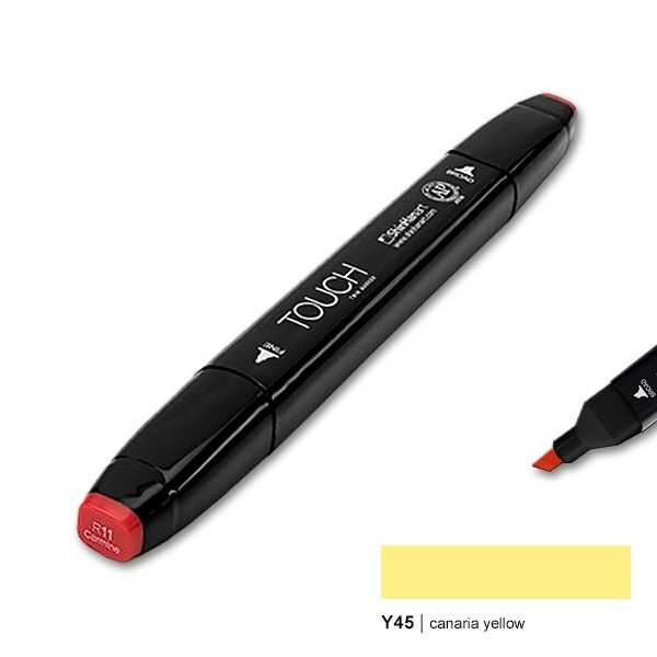 TOUCH TWIN MARKER Y45 CANARIA YELLOW