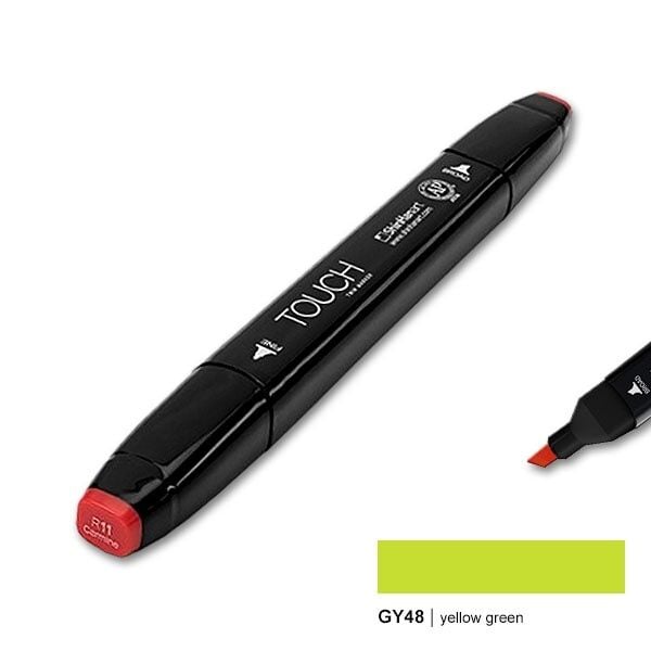 TOUCH TWIN MARKER GY48 YELLOW GREEN