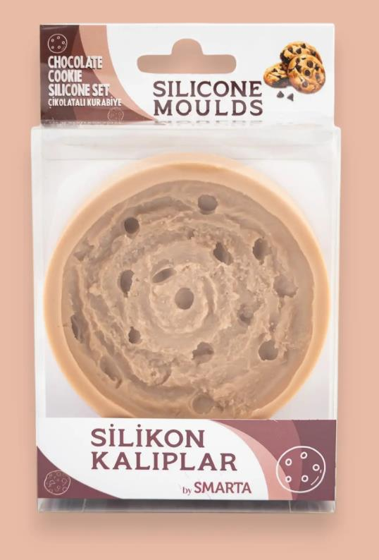 Smarta Silikon Kalıp - Çikolatalı Kurabiye
