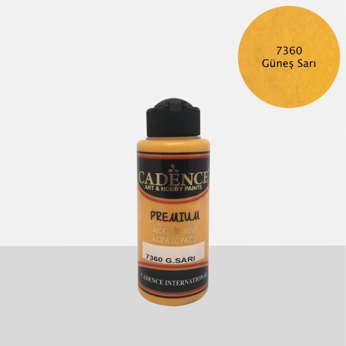Premium 120ML(cc) 7360 Güneş Sarı