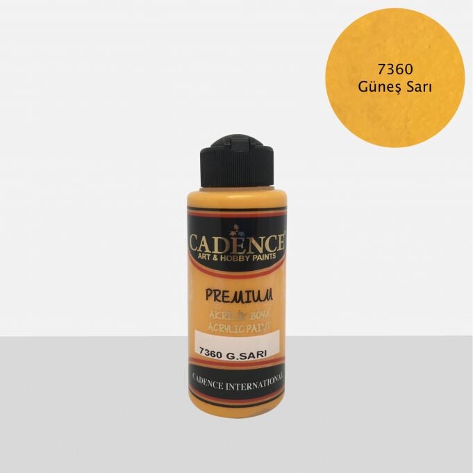 Premium 120ML(cc) 7360 Güneş Sarı