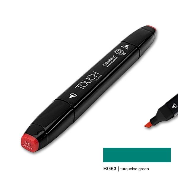 TOUCH TWIN MARKER BG53 TURQUOISE GREEN