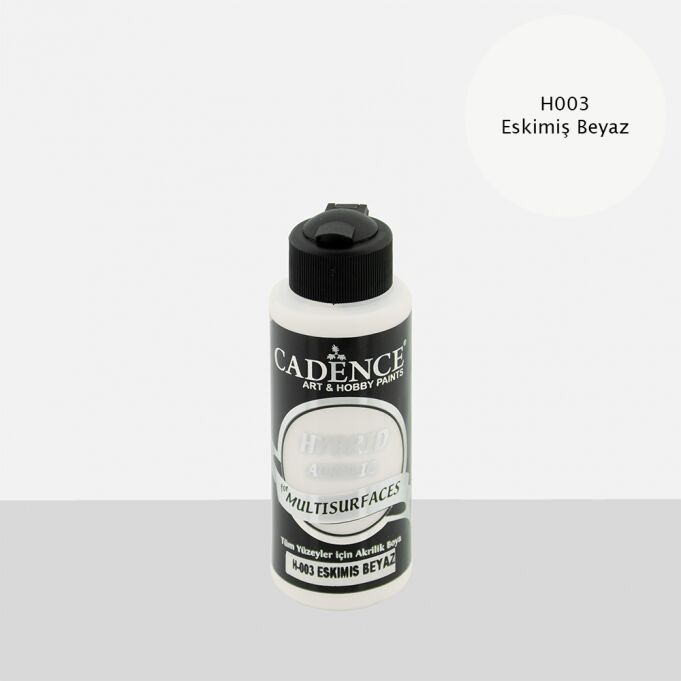 HYBRID AKR. MULTISURFACES H-003 ESKİMİŞ BEYAZ 120ML