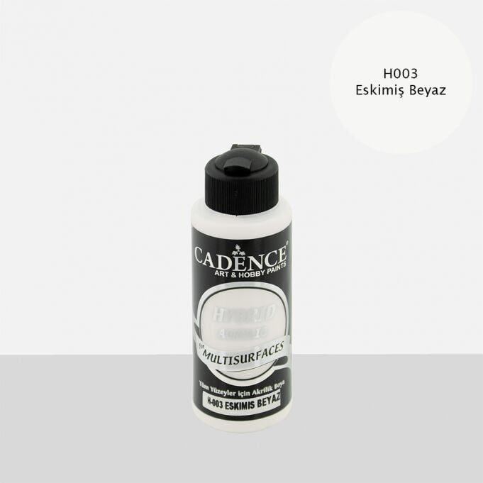 HYBRID AKR. MULTISURFACES H-003 ESKİMİŞ BEYAZ 120ML