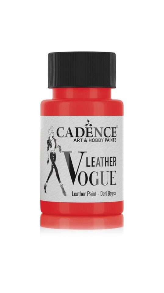 LEATHER VOGUE DERİ BOYASI LV-04 KIRMIZI 50 ML