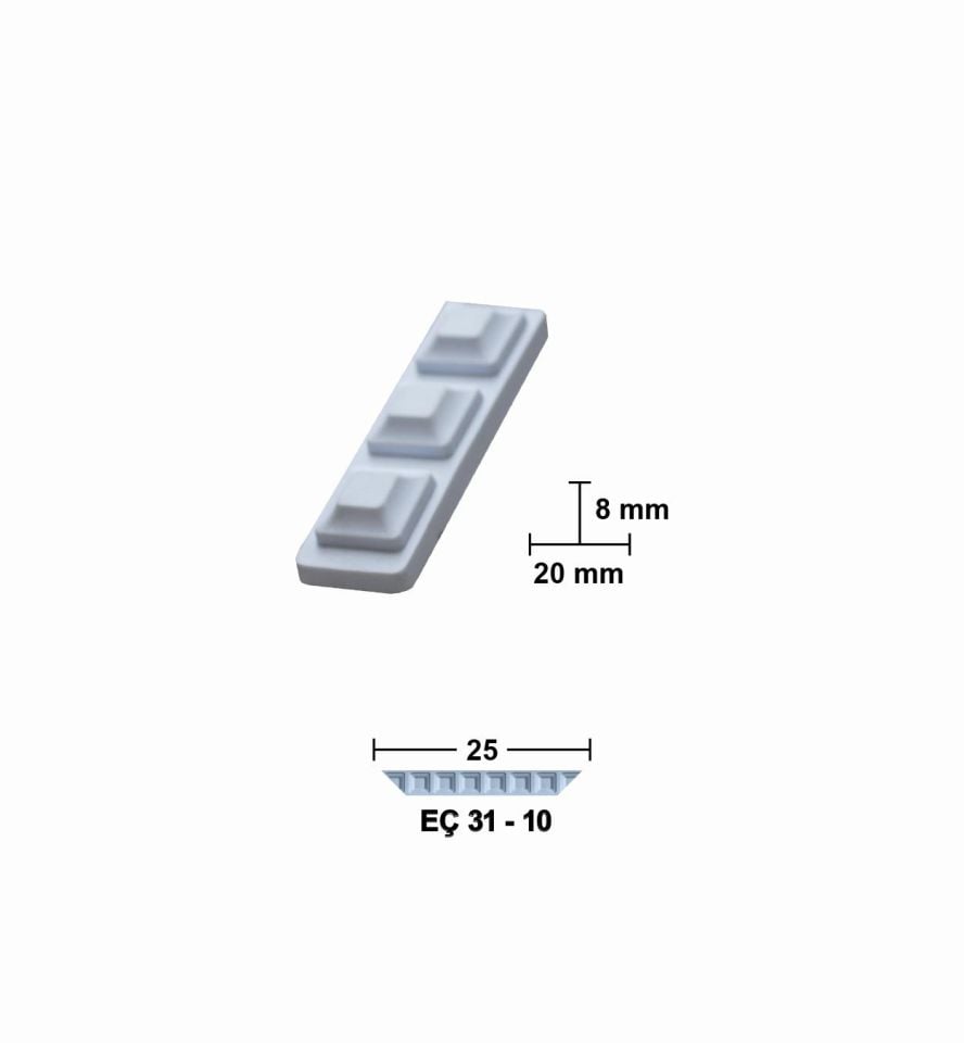 25 CM ESNEK MOBİLYA ÇITASI