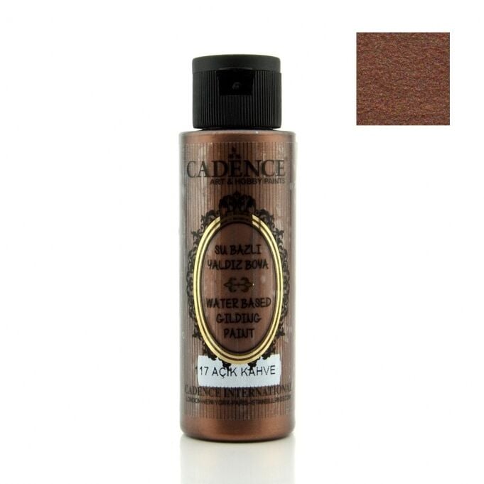 117 Açık Kahve-Yaldız Boya 70ML(cc)