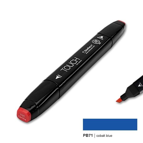 TOUCH TWIN MARKER PB71 COBALT BLUE
