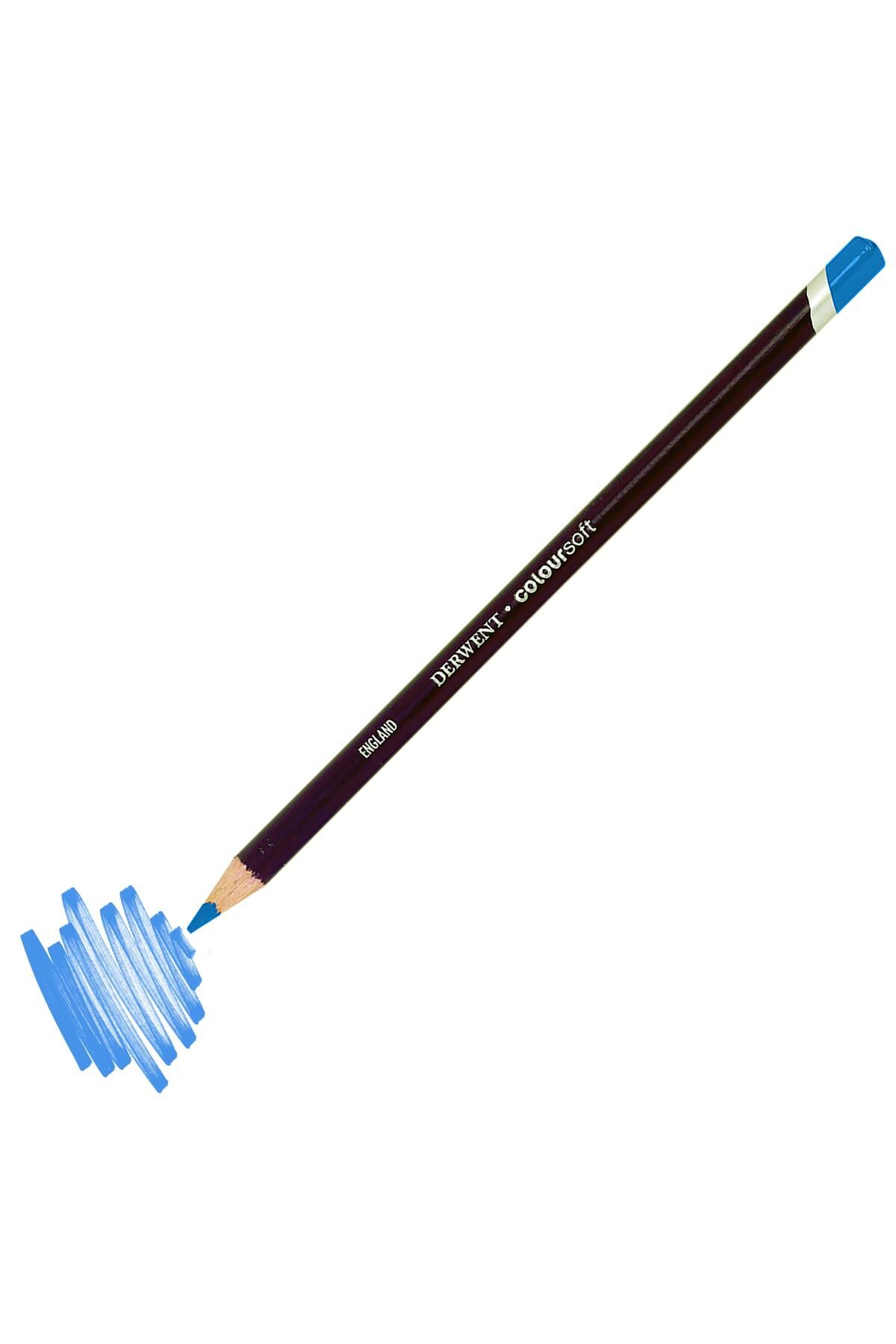 C330 Blue Derwent Coloursoft Kuru Boya Kalemi