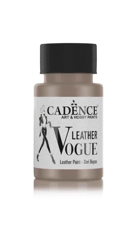 LEATHER VOGUE DERİ BOYASI METALİK LVM-08 ANTRASİT 50 ML