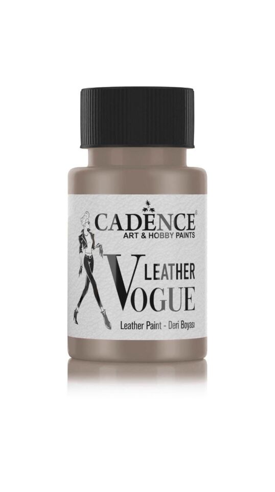 LEATHER VOGUE DERİ BOYASI METALİK LVM-08 ANTRASİT 50 ML