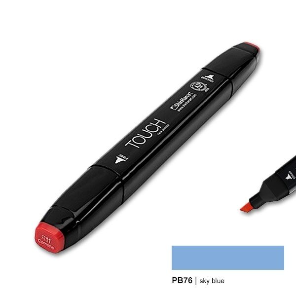 TOUCH TWIN MARKER PB76 SKY BLUE