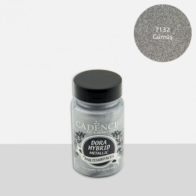 HYBRID DORA METALİK 7132 GÜMÜŞ 90ML