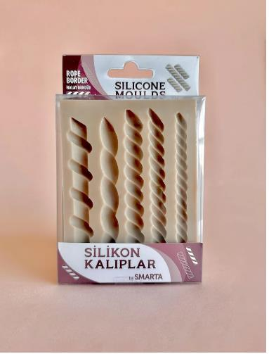Smarta Silikon Kalıp-Halat Bordür
