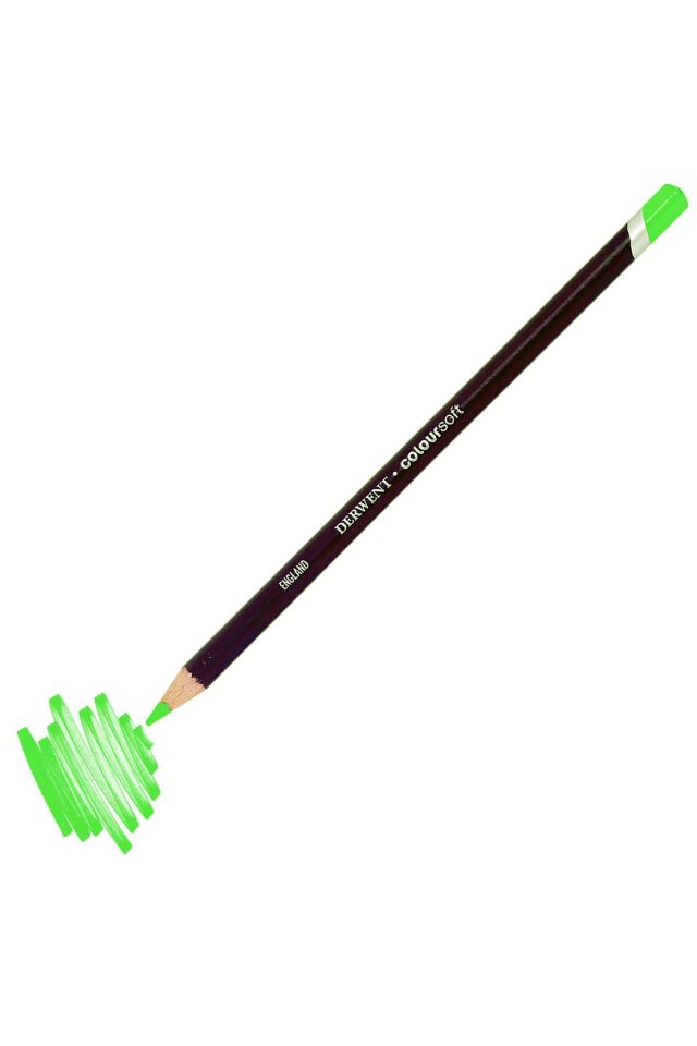 C470 Mint Derwent Coloursoft Kuru Boya Kalemi