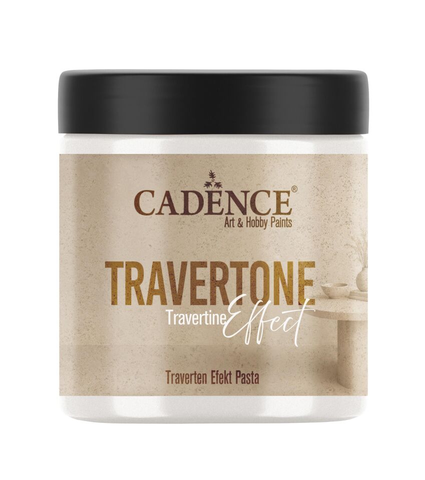 TRAVERTEN EFEKT PASTA TRV-01 BEYAZ 250ML