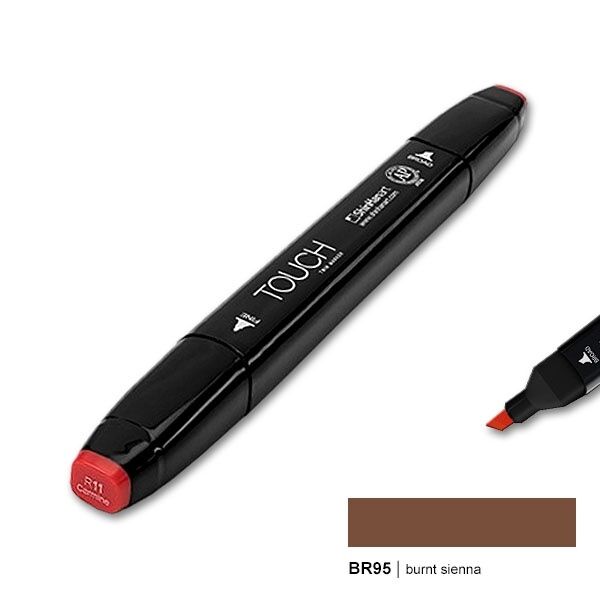 TOUCH TWIN MARKER BR95 BURNT SIENNA