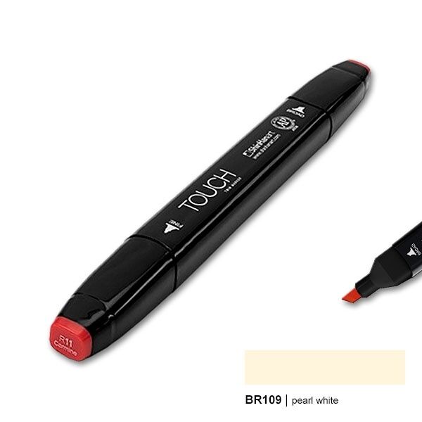 TOUCH TWIN MARKER BR109 PEARL WHITE
