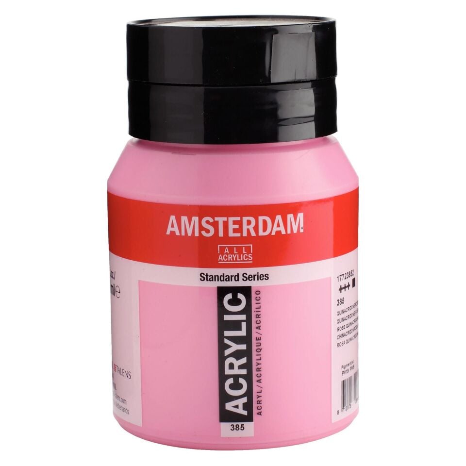 AMSTERDAM STANDART AKRİLİK 500 ML. QUINAC. ROSE L