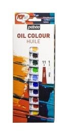 PEBEO POP ART YAĞLI BOYA SET 11 TÜP 10ml+1 TÜP 15ml
