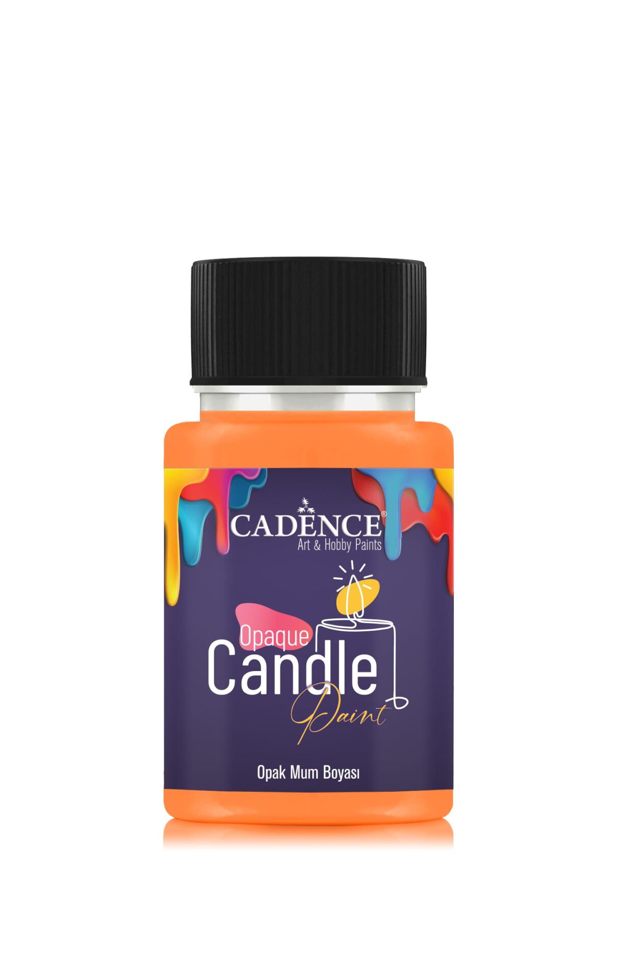 OPAK MUM BOYASI CDL-07 TURUNCU 50ML
